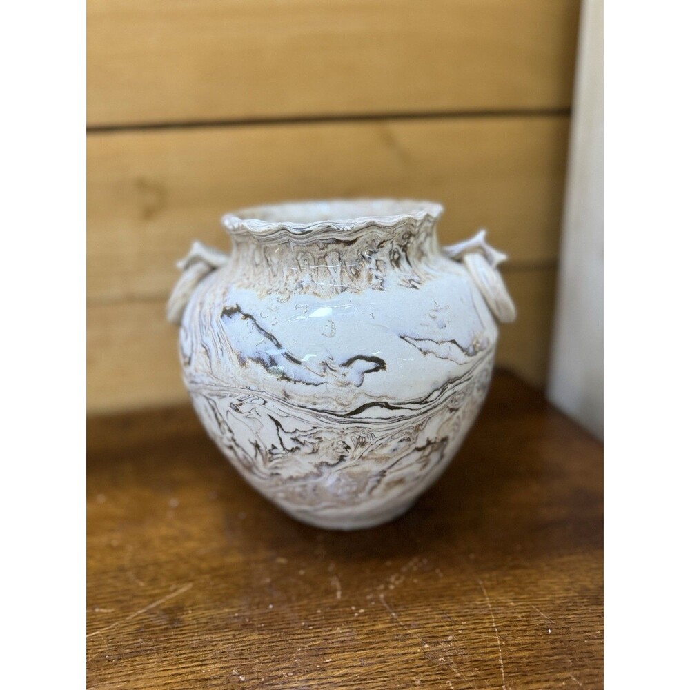 Ceramic Vase Volcanic Ash–Style Glaze Inspired by Mt St. Helens  PNW Pottery